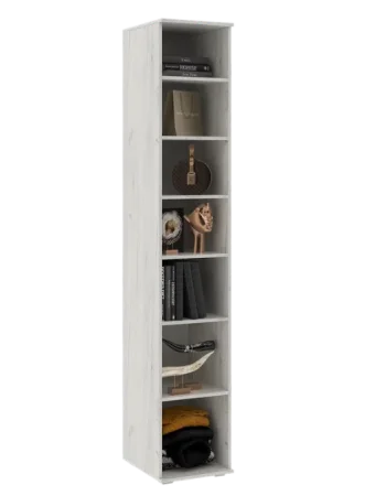 Пенал открытый Ева NEW дуб крафт белый