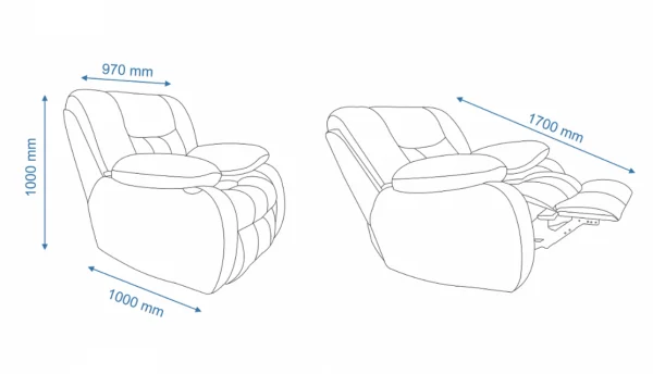 Кресло Эконика-7 реклайнер