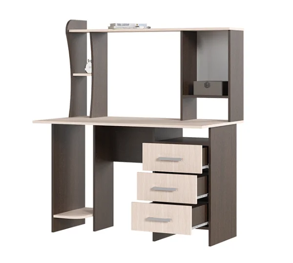 Стол компьютерный №5 венге/дуб белфорт