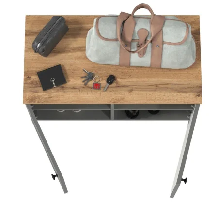 Тумба Остин 13.257 серый графит/дуб крафт золотой