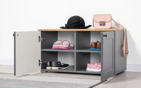 Тумба Остин 13.257 серый графит/дуб крафт золотой