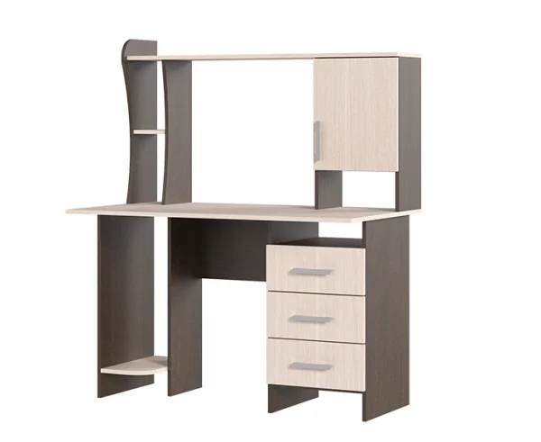 Стол компьютерный №5 венге/дуб белфорт