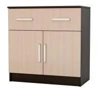 Комод с ящиком и 2-мя дверьми Бася венге/дуб беленый Комод с ящиком и 2-мя дверьми Бася венге/дуб беленый