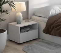 Тумба прикроватная Токио белый текстурный Тумба прикроватная Токио белый текстурный