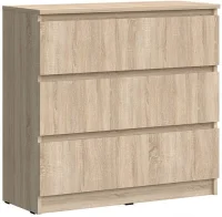 Комод Челси 800 (3 ящика) дуб сонома Комод Челси 800 (3 ящика) дуб сонома
