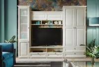 Гостиная Престиж-1 вариант 3 сандал светлый