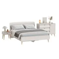 Модульная спальня Афина кашемир серый Модульная спальня Афина кашемир серый