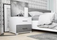 Тумба Nova белый/бетон Тумба Nova белый/бетон