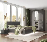 Спальня Престиж-1 графит Спальня Престиж-1 графит