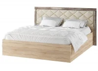Кровать Мадлен дуб сонома/дуб шале мореный Кровать Мадлен дуб сонома/дуб шале мореный
