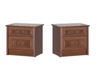 Тумбы прикроватные Янна ЯН-17 орех пегас (пара) Тумбы прикроватные Янна ЯН-17 орех пегас (пара)