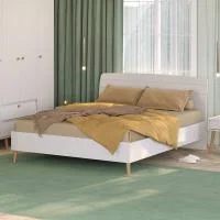 Кровать Афина 1600 кашемир серый Кровать Афина 1600 кашемир серый