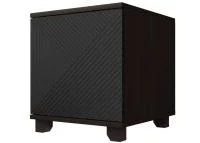 Тумба прикроватная со створкой Копенгаген венге/черный матовый Тумба прикроватная со створкой Копенгаген венге/черный матовый