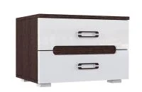 Тумбы прикроватные Ким венге/белый глянец Тумбы прикроватные Ким венге/белый глянец