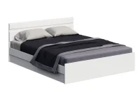 Кровать Нэнси New 1,6 белый/белый глянец Кровать Нэнси New 1,6 белый/белый глянец