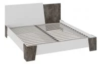 Кровать Клео белый ясень/ателье темное Кровать Клео белый ясень/ателье темное