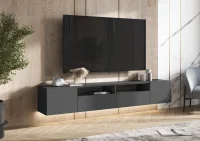 Тумба под ТВ Сити графит
