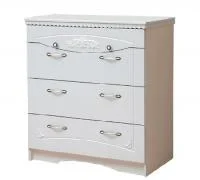 Комод Ольга-10 белый экспо/жемчужный ясень Комод Ольга-10 белый экспо/жемчужный ясень