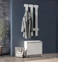 Мори обувница МПТ 600 + Вешалка МПВ 600 белый