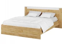 Кровать Адель дуб крафт золотой/белый Кровать Адель дуб крафт золотой/белый