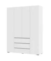 Шкаф 4-х створчатый Хелен ШК-05 белый
