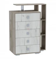 Комод Ольга-17 дуб крафт серый Комод Ольга-17 дуб крафт серый