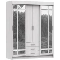 Шкаф-купе Андрей-1 ясень анкор светлый