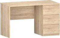 Стол компьютерный Б 10.01 дуб сонома (серия без ручек)