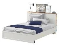 Кровать 11.53 Остин белый шагрень Кровать 11.53 Остин белый шагрень