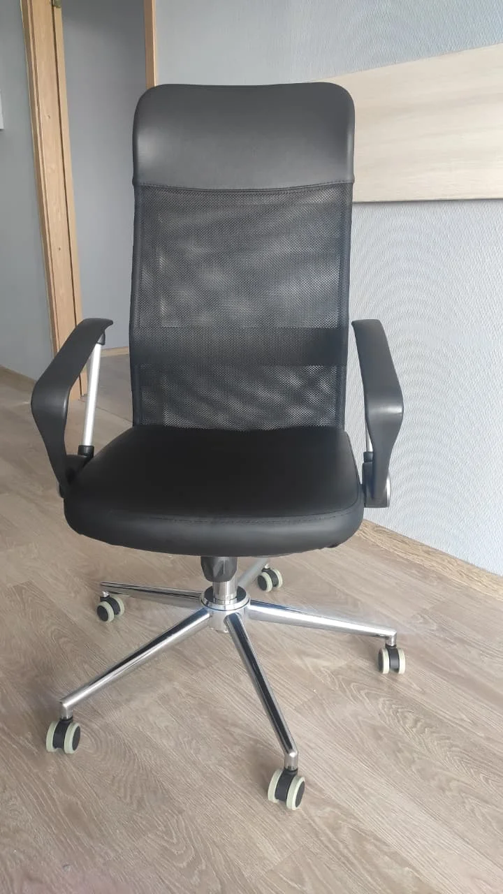 Кресло МС-040 Директ Лайт В хром черный Кресло МС-040 Директ Лайт В хром черный