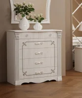 Комод Ольга-1Н белый экспо/анкор светлый Комод Ольга-1Н белый экспо/анкор светлый