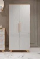 Шкаф Ньерд 900 дуб вотан/белый софт