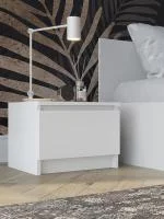 Тумба прикроватная Мори ТПМ 400.1 белый Тумба прикроватная Мори ТПМ 400.1 белый