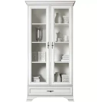 Шкаф-витрина Кентаки REG2W1S белый Шкаф-витрина Кентаки REG2W1S белый