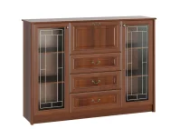 Витрина Янна ЯН-56 орех пегас Витрина Янна ЯН-56 орех пегас