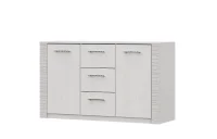 Комод двухстворчатый 3 ящика Гамма-20 ясень анкор светлый/сандал светлый Комод двухстворчатый 3 ящика Гамма-20 ясень анкор светлый/сандал светлый