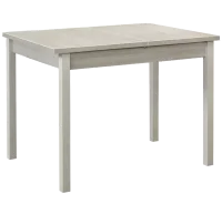 Стол обеденный раздвижной Классик 700х900 сосна/белый