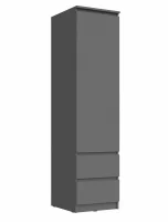 Пенал Симпл ПН-17 с полками графит