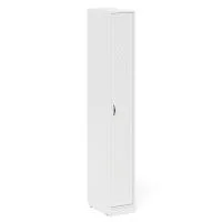 Пенал П-6 500 белое дерево фрезеровка ромб