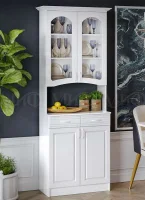 Буфет 2-х створчатый Констанция белый матовый Буфет 2-х створчатый Констанция белый матовый