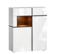 Комод Мадера белый глянец Комод Мадера белый глянец