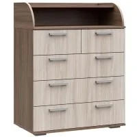 Комод К-1 ясень шимо темный/шимо светлый Комод К-1 ясень шимо темный/шимо светлый