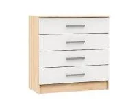 Комод Мартина 800 дуб сонома/белый Комод Мартина 800 дуб сонома/белый