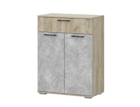 Комод Бостон КМ-800 дуб крафт серый/бетонный камень Комод Бостон КМ-800 дуб крафт серый/бетонный камень