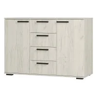 Комод Стандарт №2 дуб крафт белый