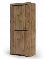 Шкаф 2-х дверный Паола ШК 701 дуб крафт золото