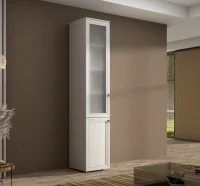 Пенал-витрина Алисия анкор светлый Пенал-витрина Алисия анкор светлый