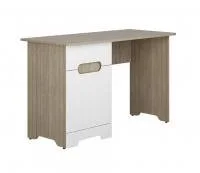 Стол письменный Палермо-3 Юниор СТ-021 ясень шимо светлый/белый глянец