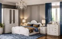 Спальня Каролина белый глянец Спальня Каролина белый глянец
