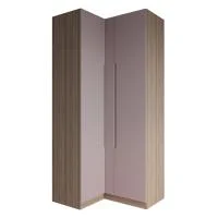 Шкаф угловой Роза 1100 орех франклин/пудра скин тренто